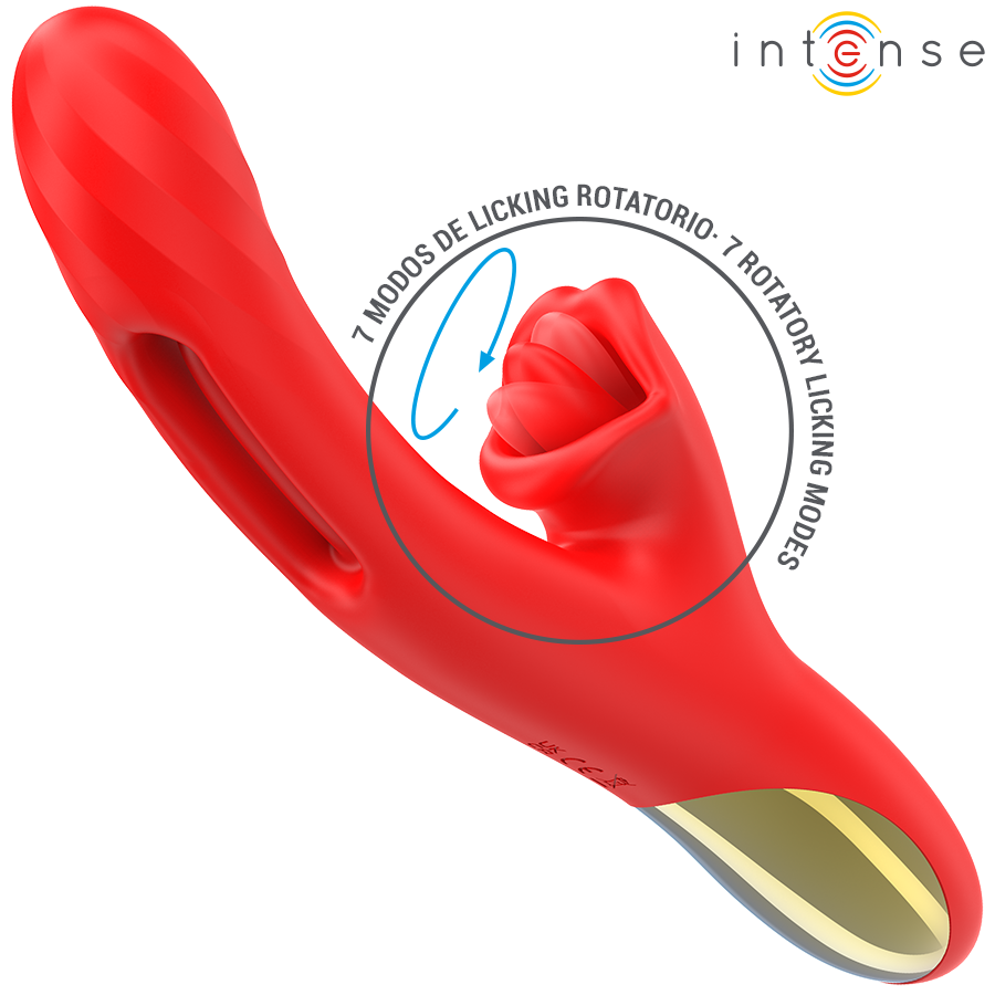 Grant Vibrador Con Flipping Y Lengua Licking 360º