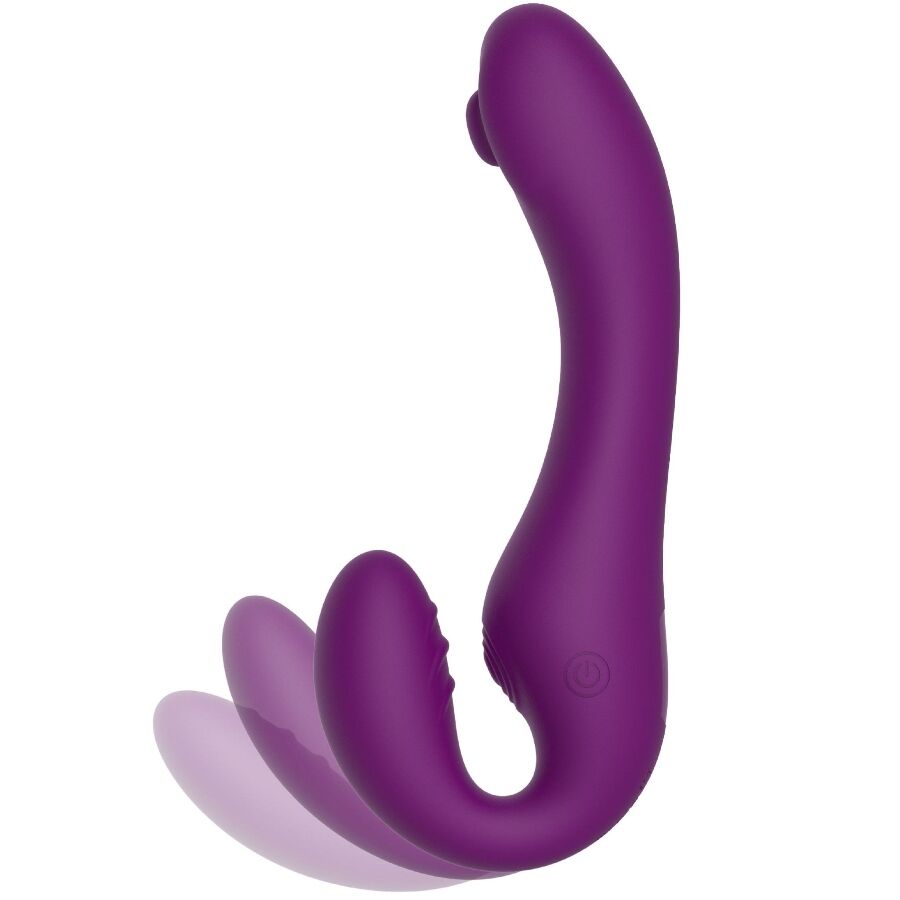 Strapless Vibrador De Pulsación Con Mando