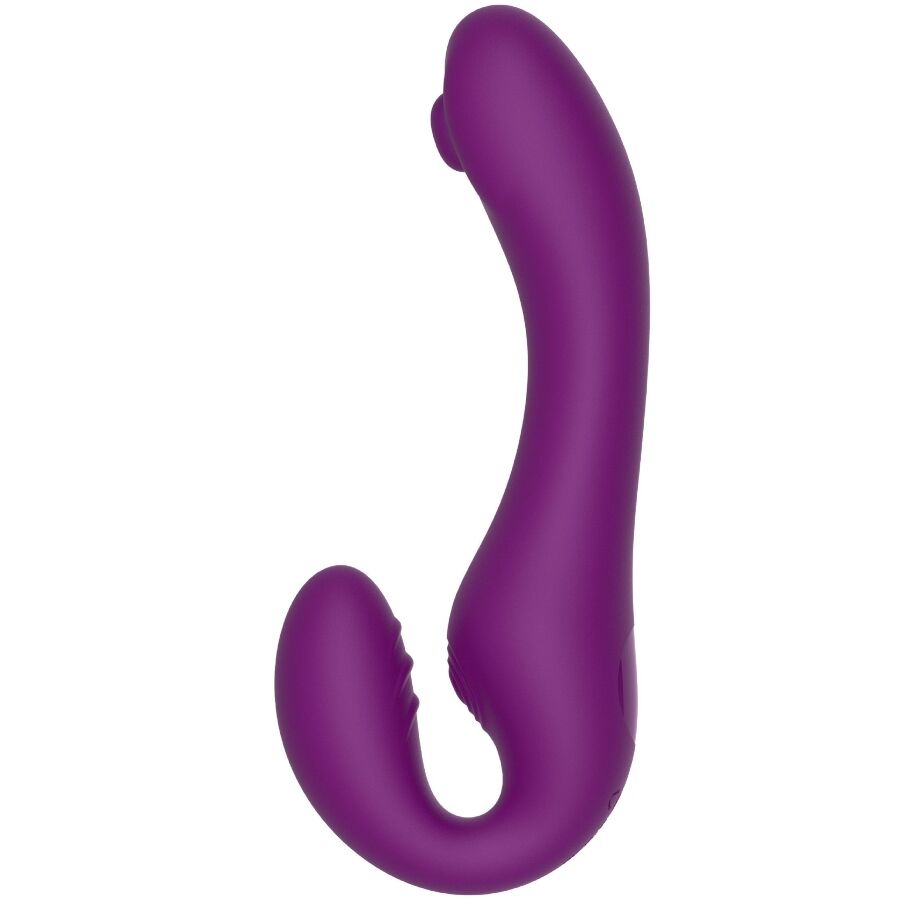 Strapless Vibrador De Pulsación Con Mando
