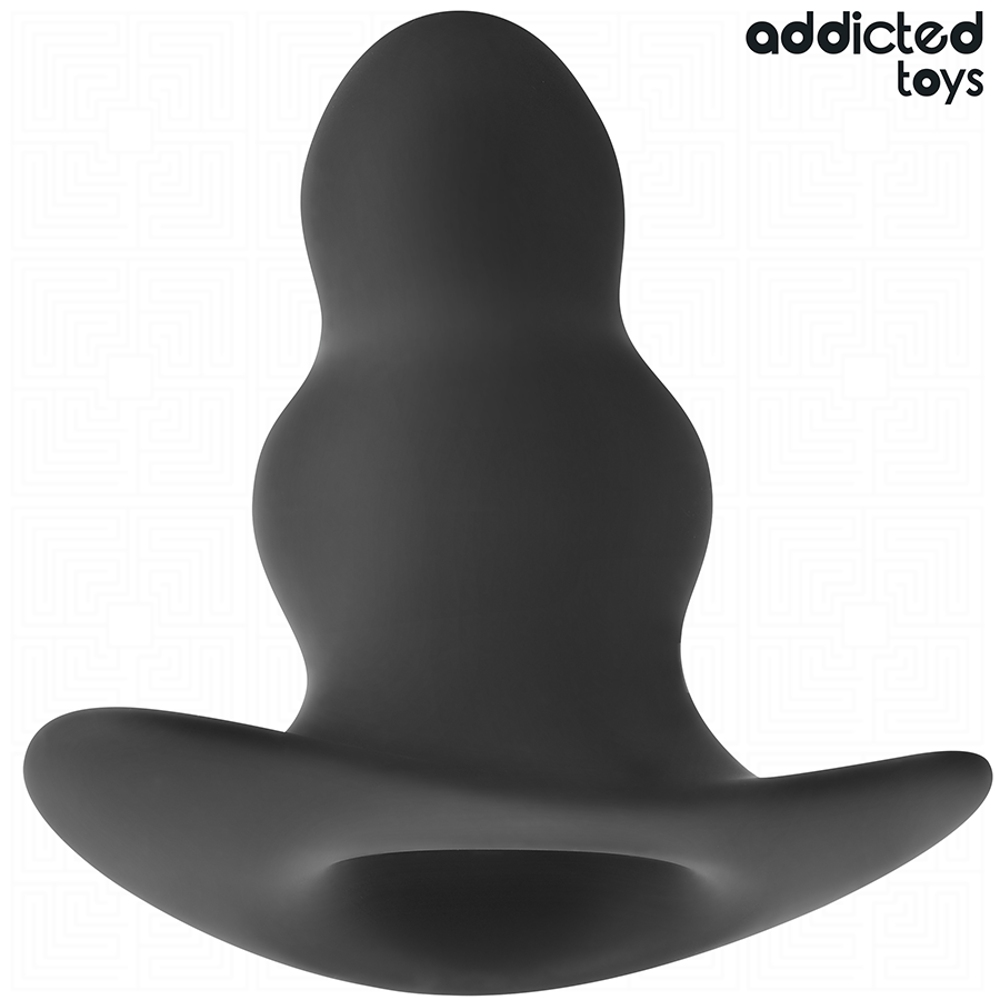 Addicted Toys - Plug Anal Hueco Silicona Talla Xl 13,9 Cm