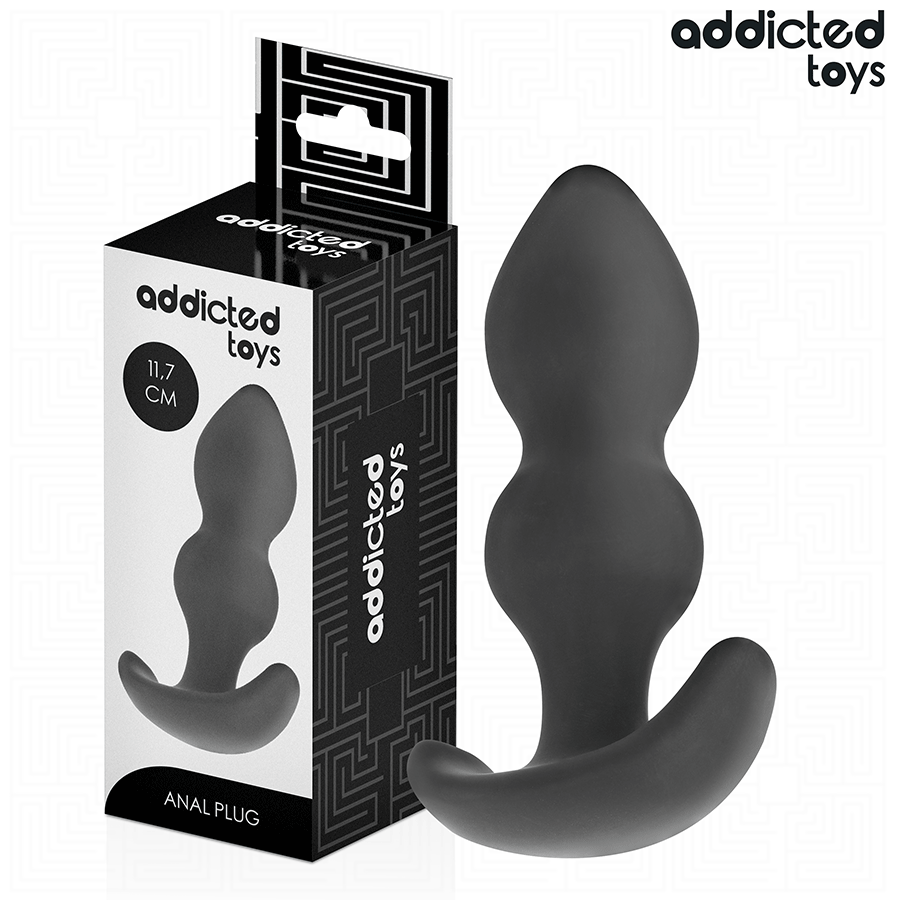 Addicted Toys - Plug Anal Silicona Talla L 11,7 Cm