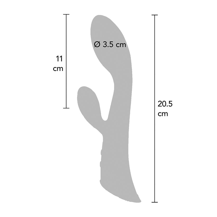 Toyjoy - Ivy Cassia Xtra Intense Vibrador Estimulador Clítoris Negro