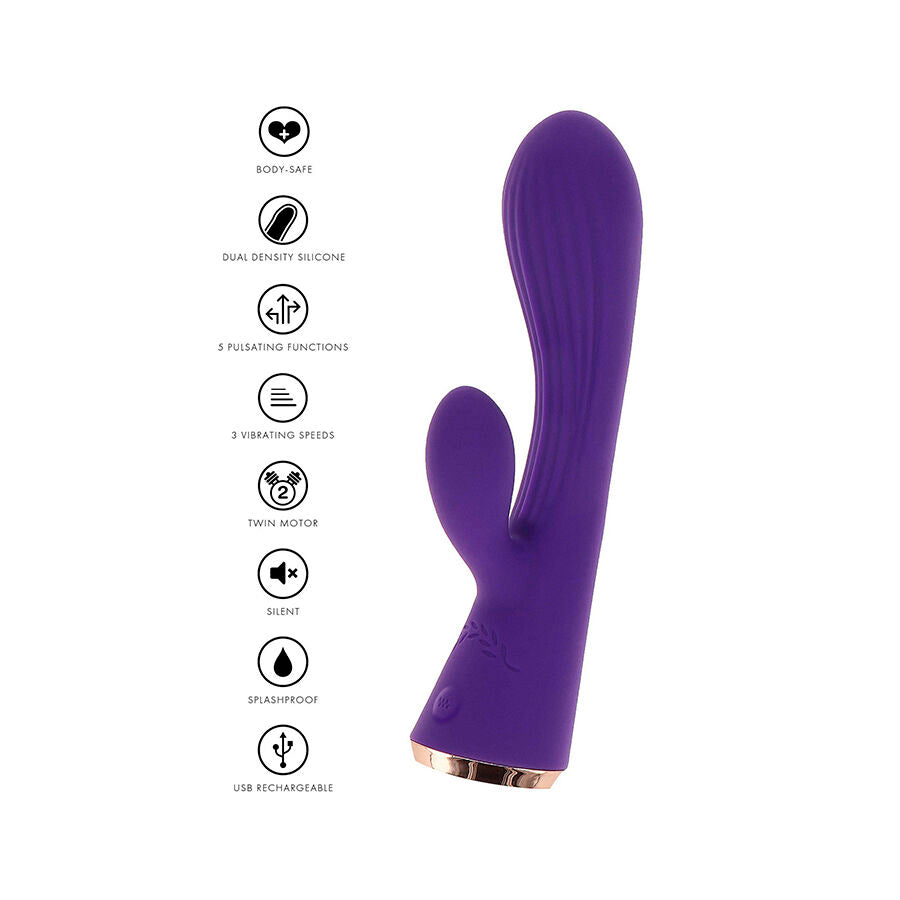 Toyjoy - Ivy Iris Vibrador Rabbit Morado