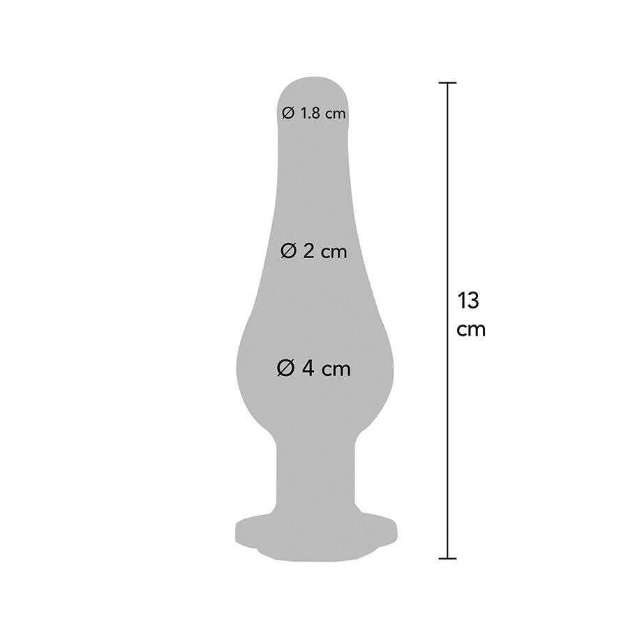 Plug Anal Joya Bum Bijou Large - Plata