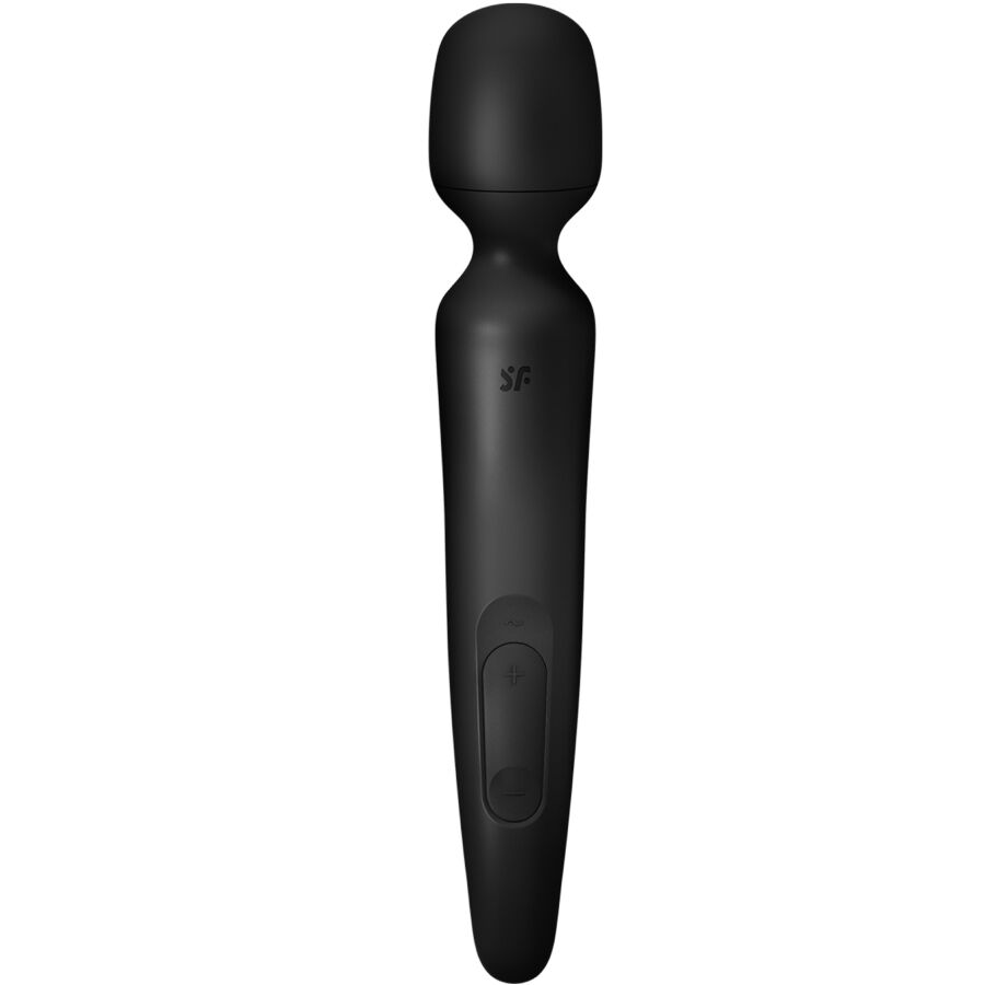 Wand-Erland Vibrador De Varita Negro