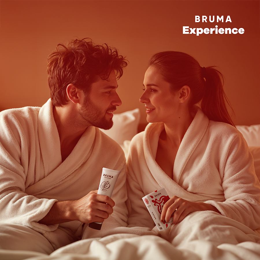 Bruma Xperience - Kit Tentación Dulce Fresa Con Potenciador De Orgasmos