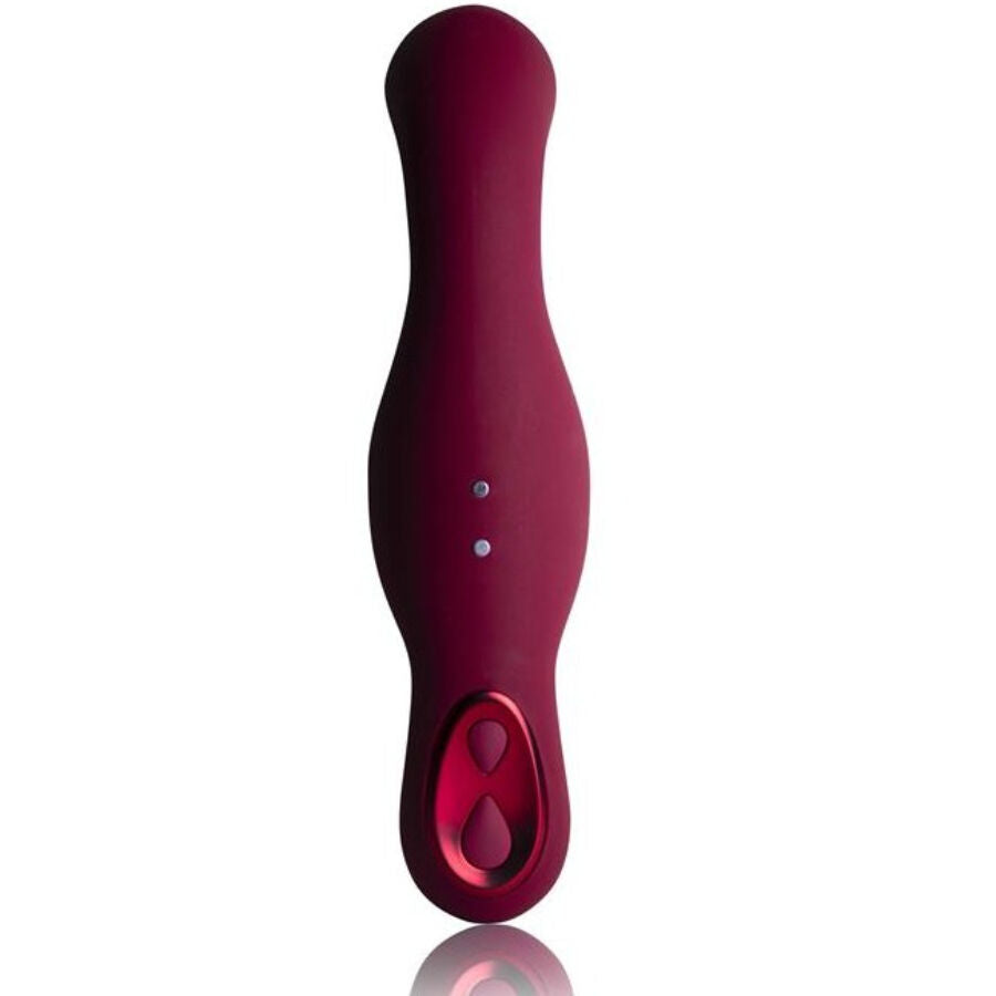 Vibrador Del Punto G Varita Wand  Ruby Glow Blush Rojo