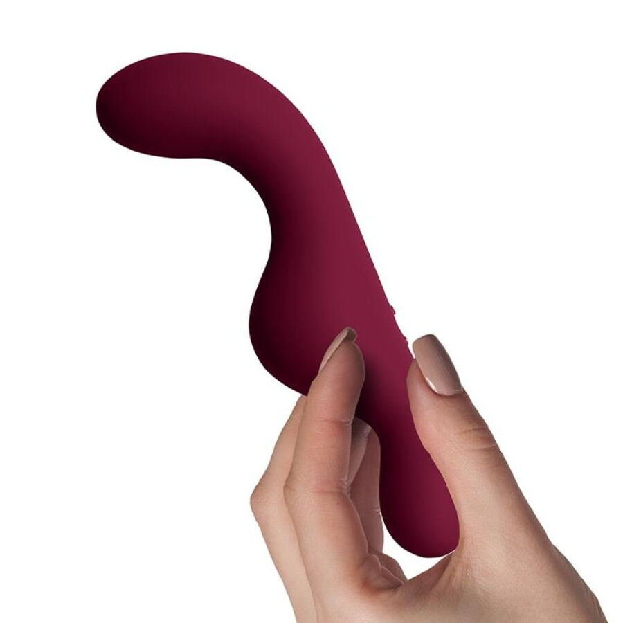 Vibrador Del Punto G Varita Wand  Ruby Glow Blush Rojo