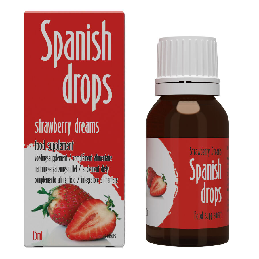 Cobeco - Spanish Fly Strawberry Dreams Gotas Estimulantes 15 Ml