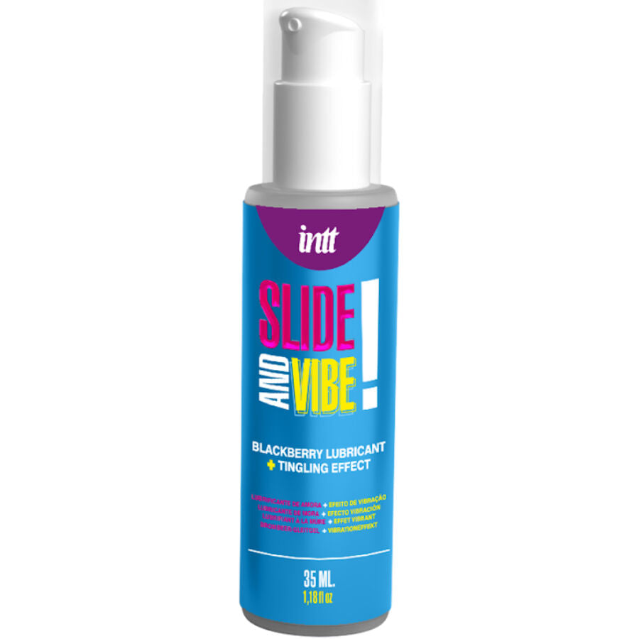 Intt Releases - Lubricante Intimo Besable Base Agua Con Efecto Vibracion 35 Ml