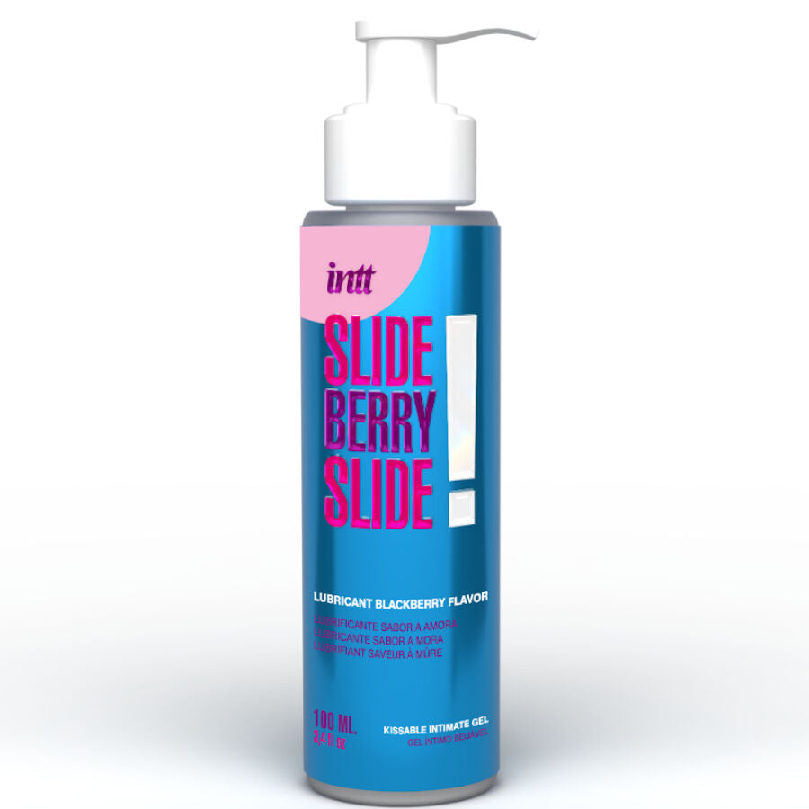 Intt Releases - Lubricante Intimo Besable Base Agua Sabor Mora 100 Ml