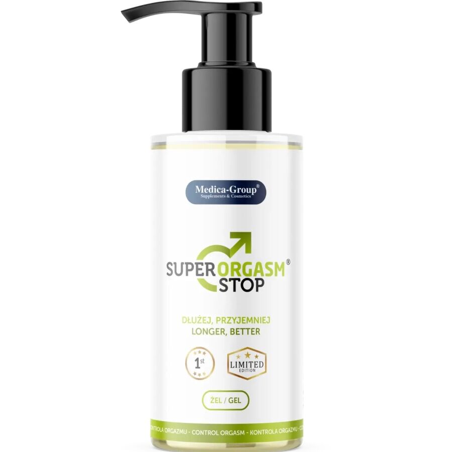 Medica Group - Super Orgasm Stop Gel Intimo Para Hombre 150 Ml