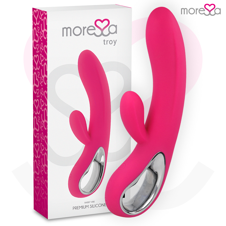 Moressa - Troy Masajeador Pnto G Y Clitoris Premium Silicone Recargable