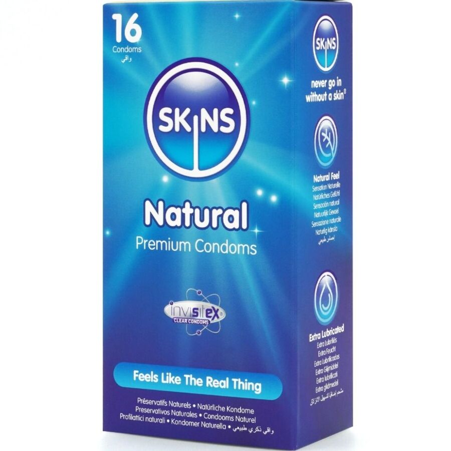 Skins - Natural Preservativos Premium Pack 16