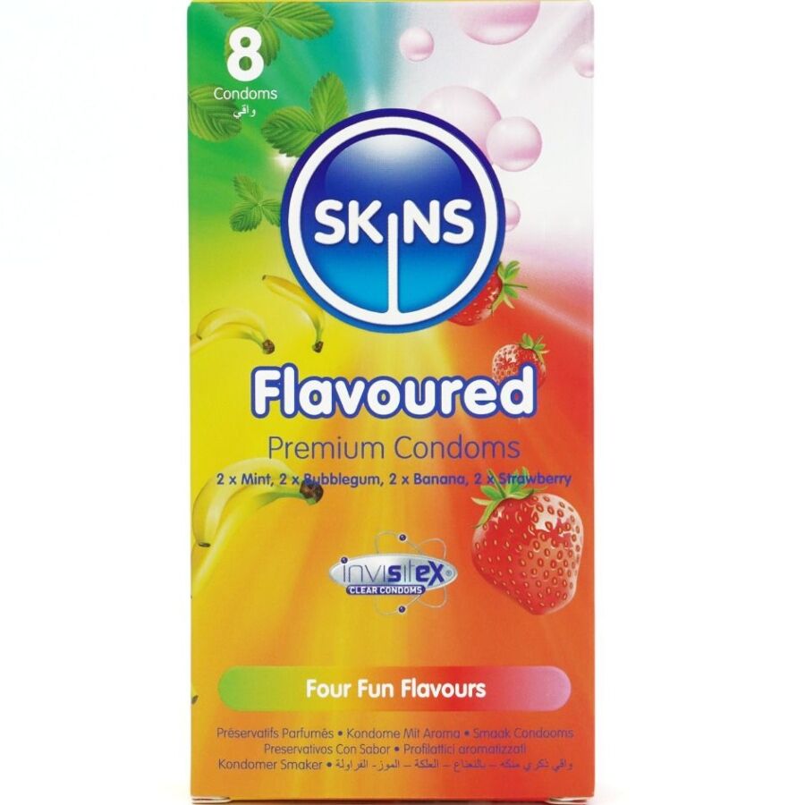 Skins - Preservativo Sabores Varios 12 Uds