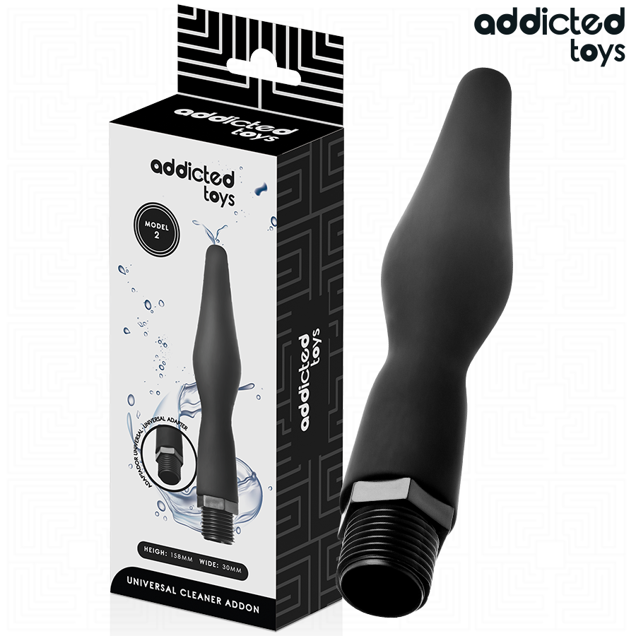 Addicted Toys - Limpiador Anal Con Adaptador Universal Modelo 2