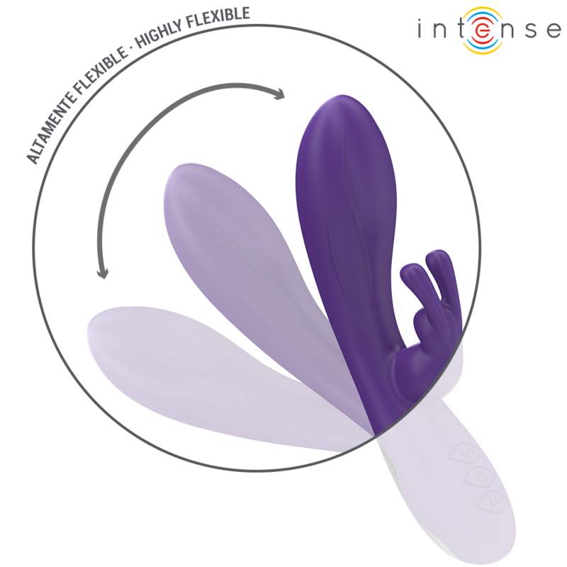 Intense - Randall Vibrador Rabbit 10 Vibraciones Morado