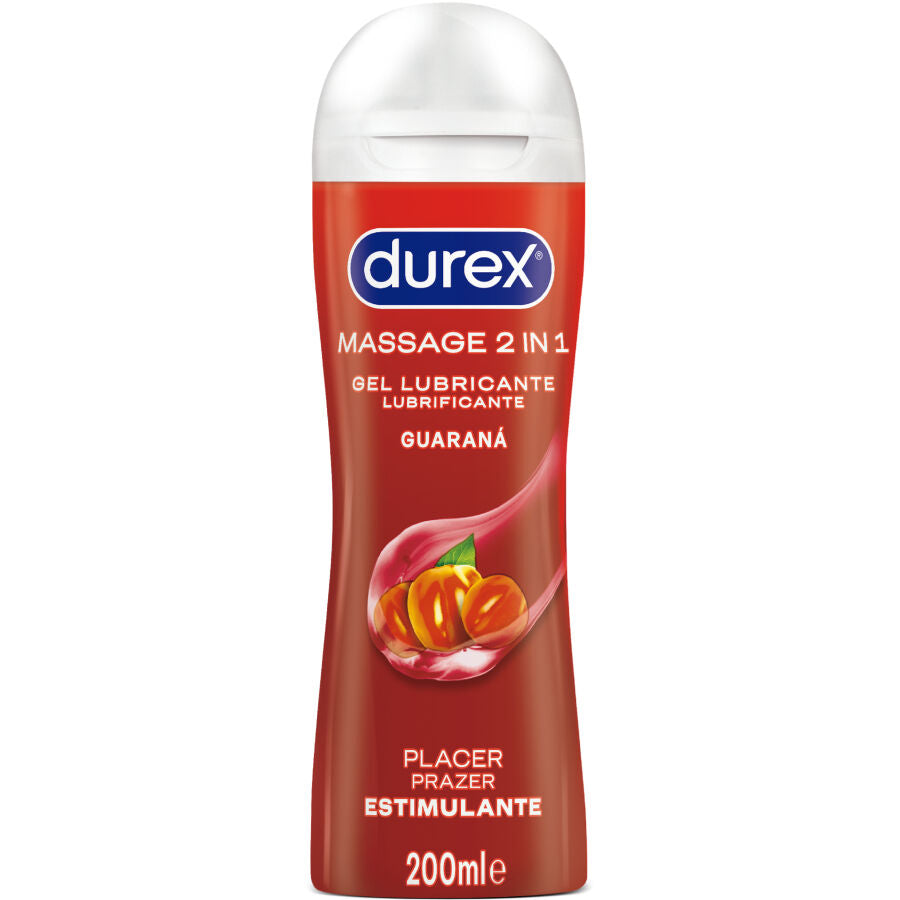 Gel Masaje Y Lubricante 2 En 1 Guaraná 200 Ml