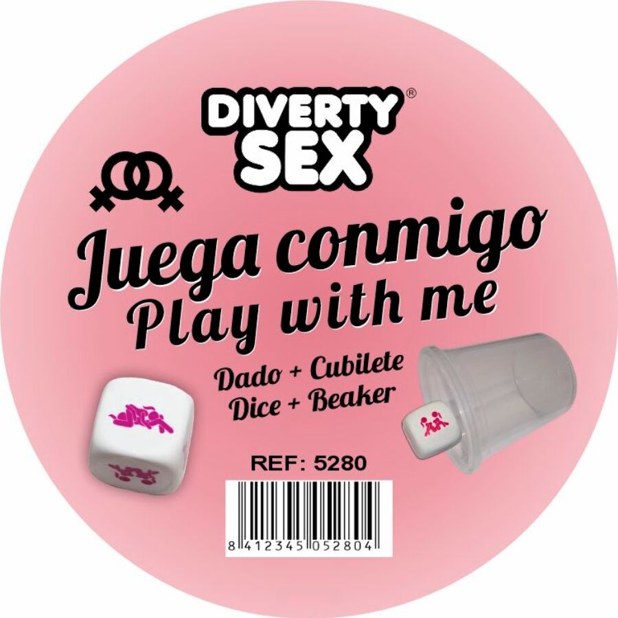 Dado Blanco De Posturas En Bote Para Chicas