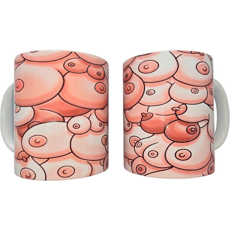 Diablo Picante - Taza Color Tetas 370 Ml