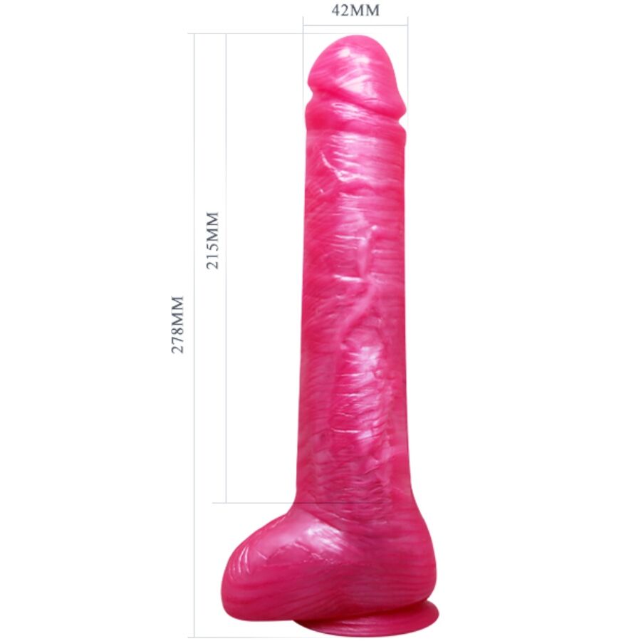 Dildo Baile Con Ventosa Color Rosa