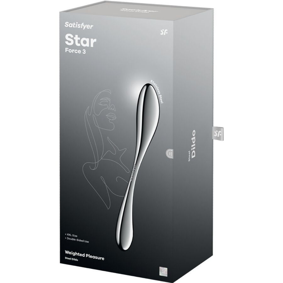 Star Force 3 Dildo De Acero Xxl