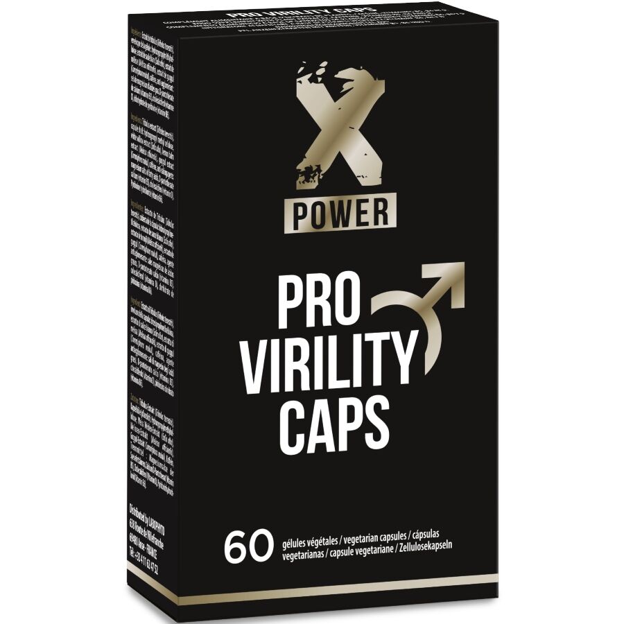 Xpower - Pro Virility Capsulas Vitalidad Y Virilidad 60 Unidades