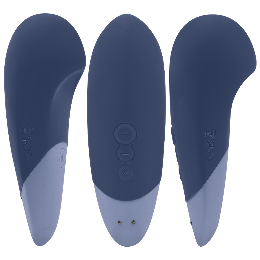 Womanizer - Vibe Vibrador Lay-On Silencioso Azul Oscuro