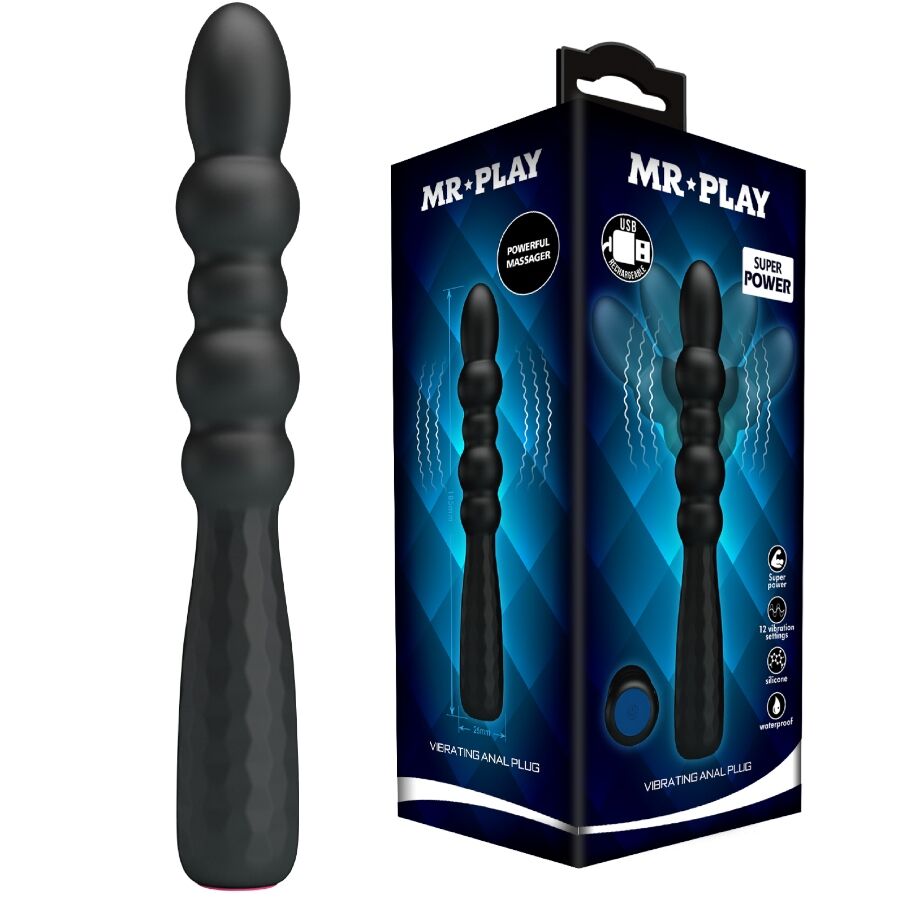 Vibrador Anal Flexible