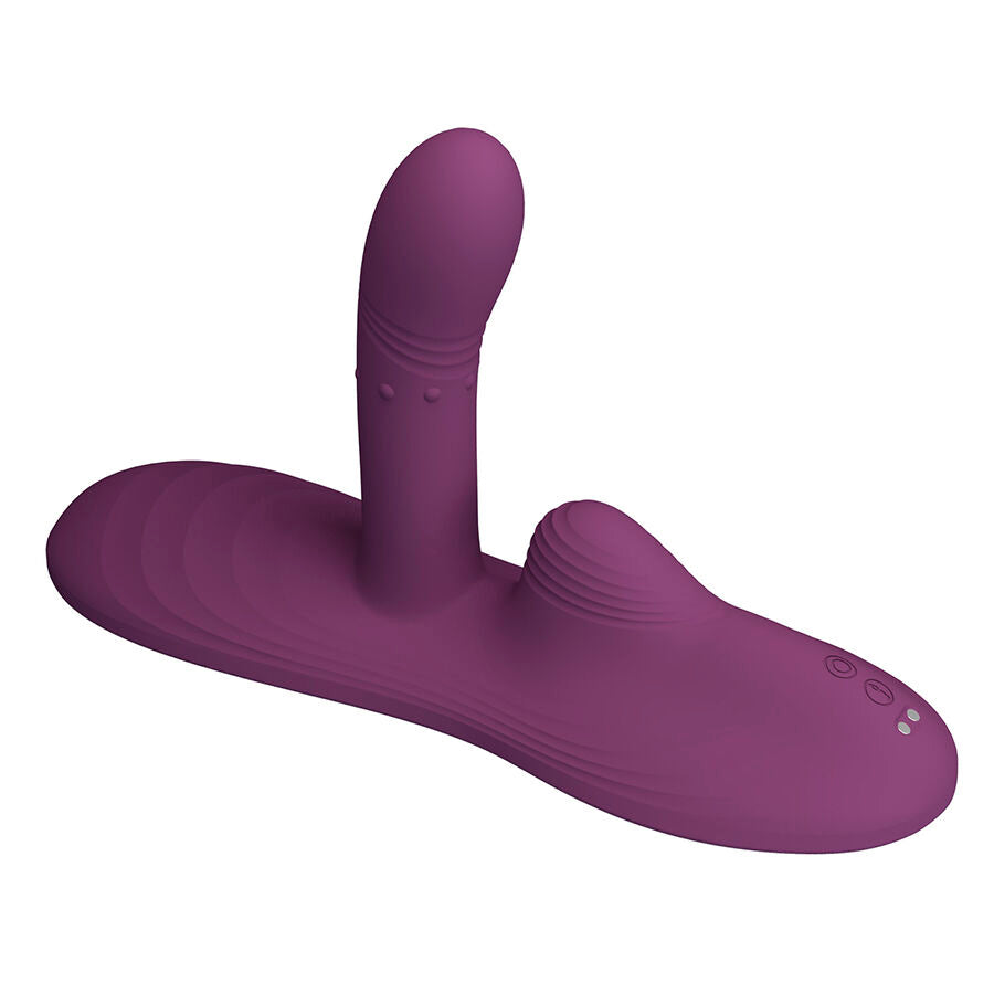 Luka Asiento Con Vibrador Con Finger, Efecto Calor Y Bolas Rotadoras