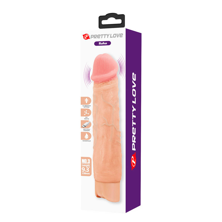 Rufus Vibrador Realista 9.3