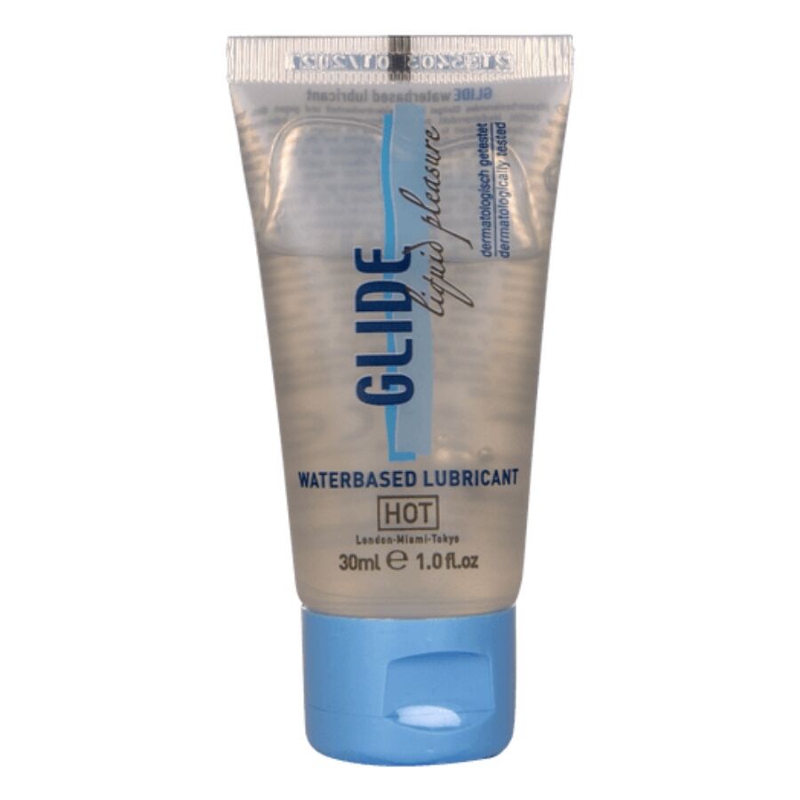 Hot - Glide Liquid Pleasure Lubricante Base Agua 30 Ml