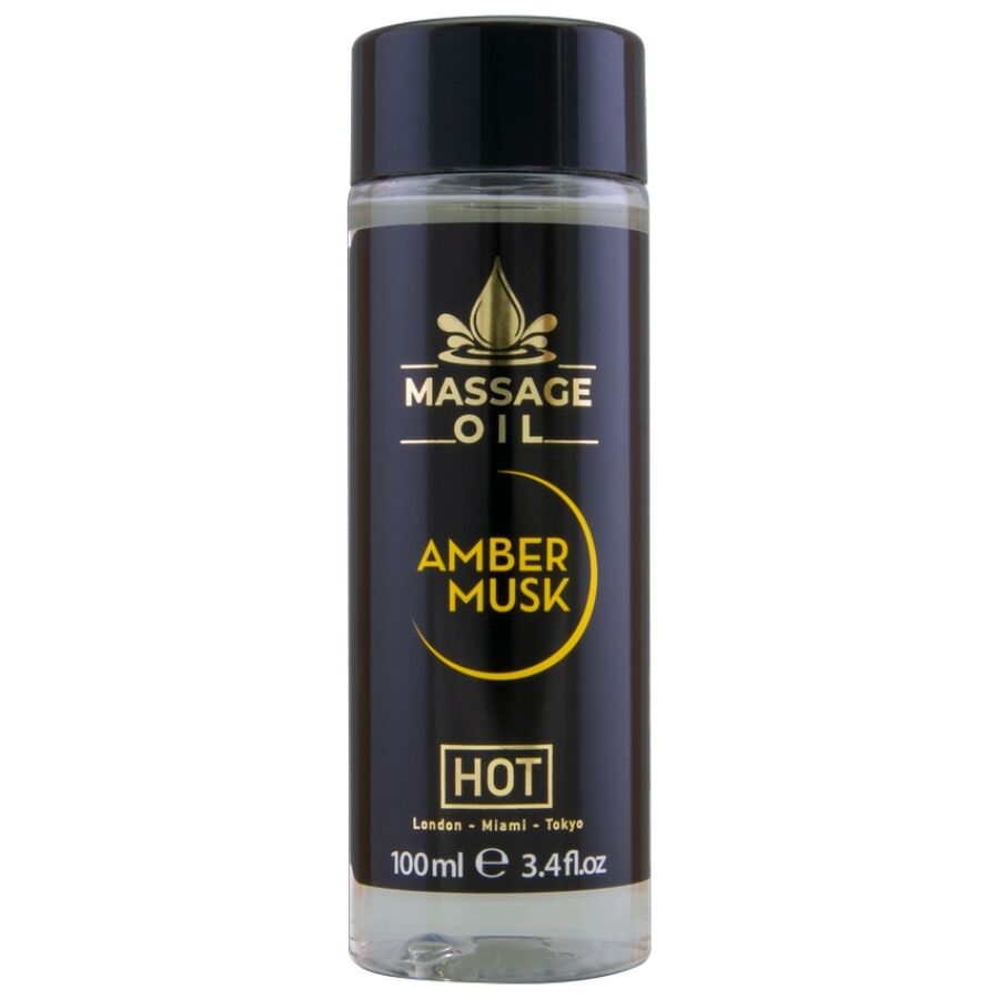 Hot - Aceite De Masaje Amber & Musk 100 Ml