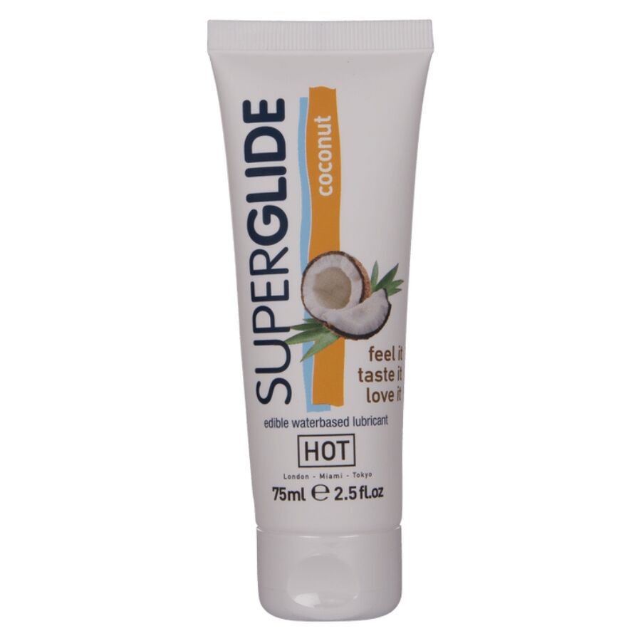 Hot Superglide Lubricante Comestible Coco