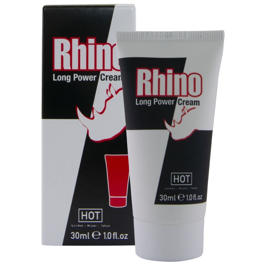 Hot - Rhino Long Power Crema 30 Ml