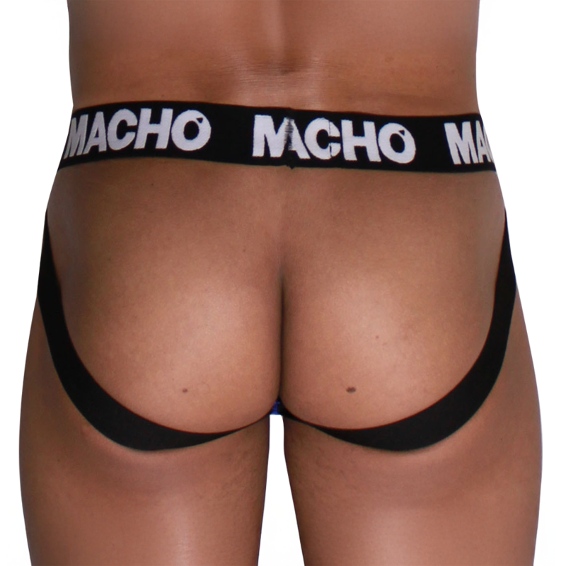 Macho - Mx28az Jock Azul Rejilla S