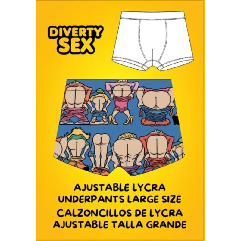 Diablo Picante - Calzoncillo Culo Talla Grande