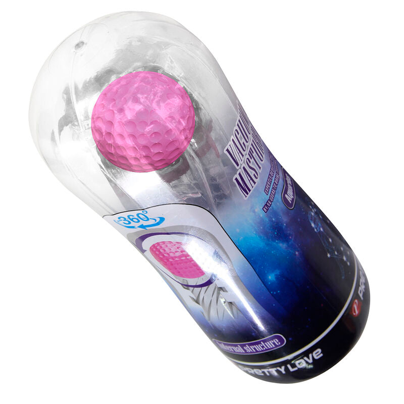Pretty Love - Masturbador Cup 360º Texturizado Transparente
