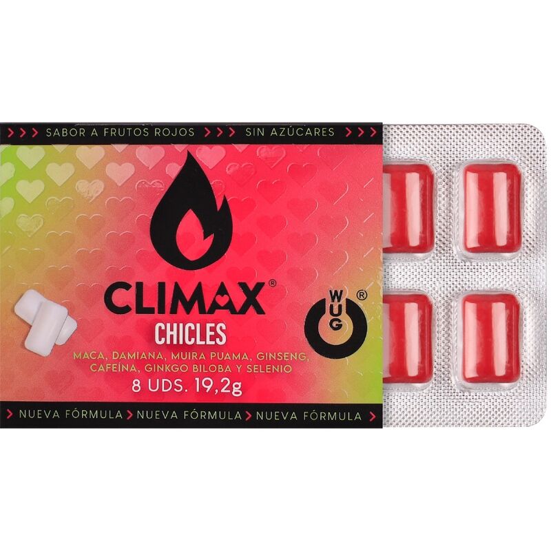 Chicle Climax Gum 8 Uds