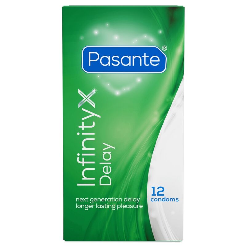 Pasante - Delay Infinity Preservativos Retardantes 12 Unidades