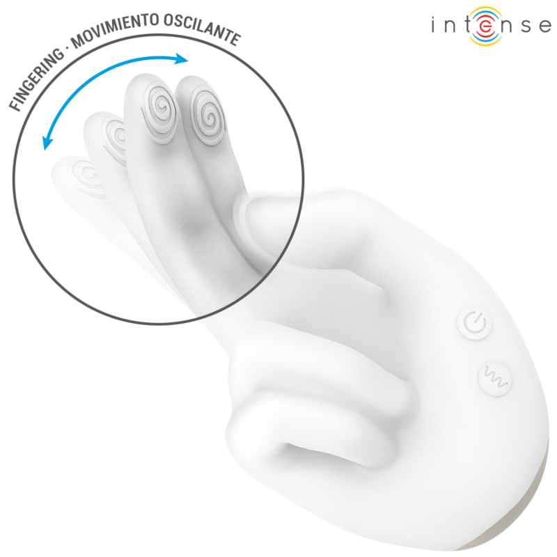Flirty Hand Estimulador Finger Con Efecto Calor