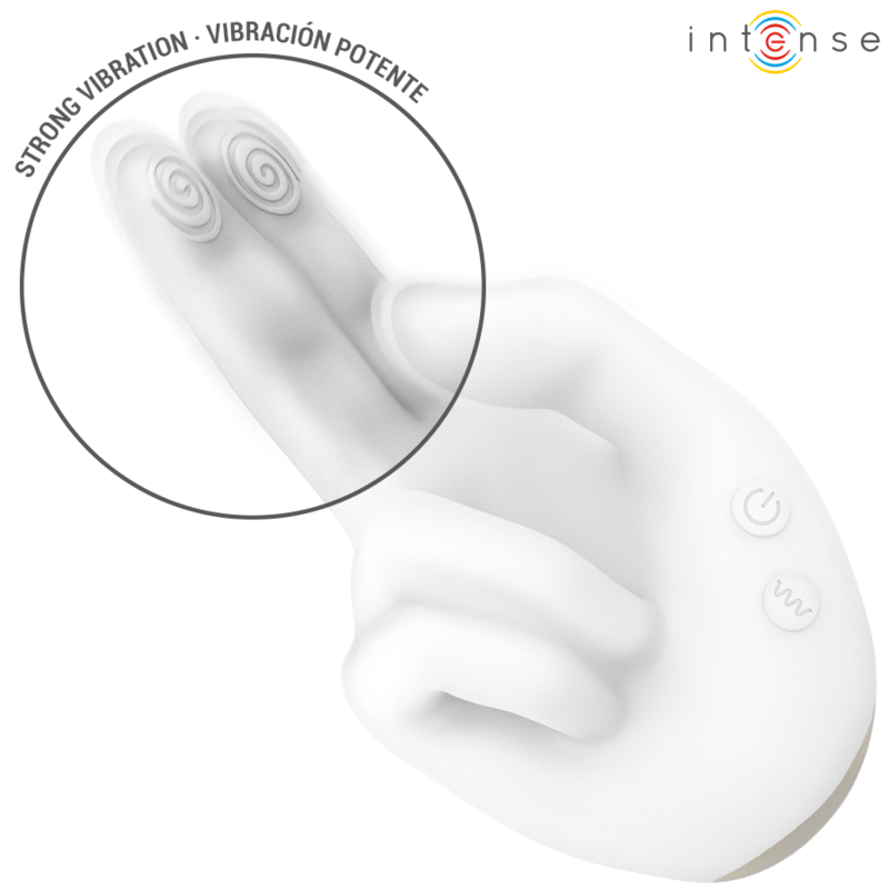 Flirty Hand Estimulador Finger Con Efecto Calor