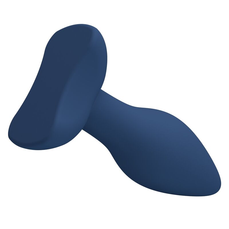 Mr Play - Plug Anal Cónico Silicona Azul L