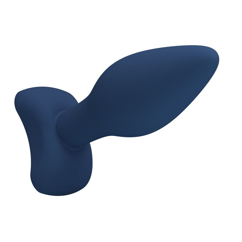 Mr Play - Plug Anal Cónico Silicona Azul M