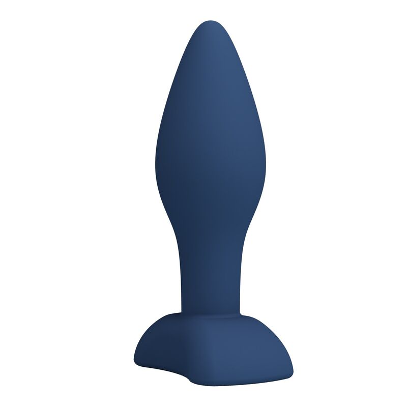 Mr Play - Plug Anal Cónico Silicona Azul S