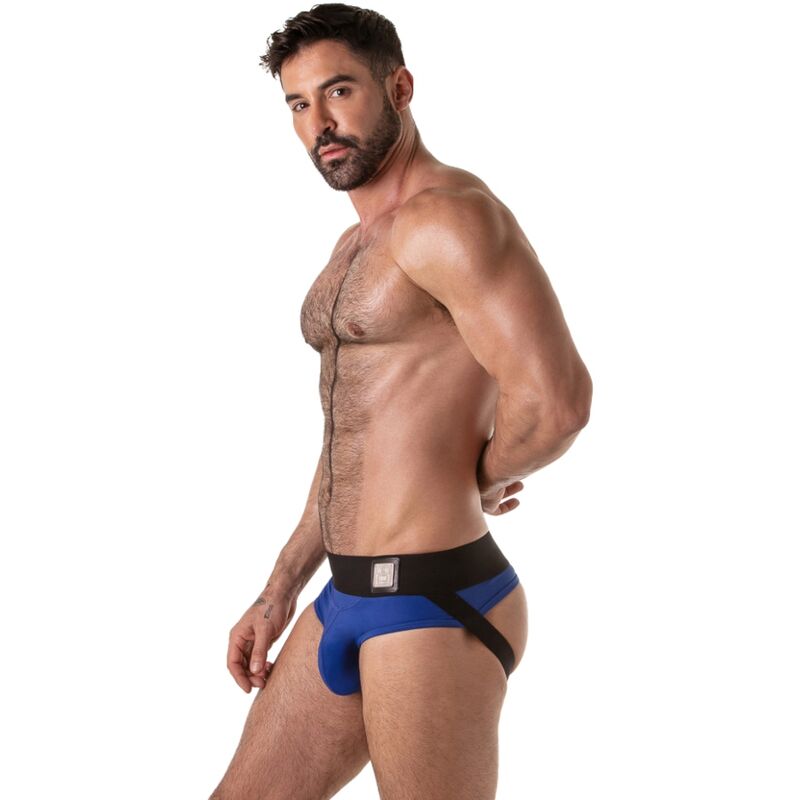 Locker Gear - Wide Waistband Jock Brief Azul S