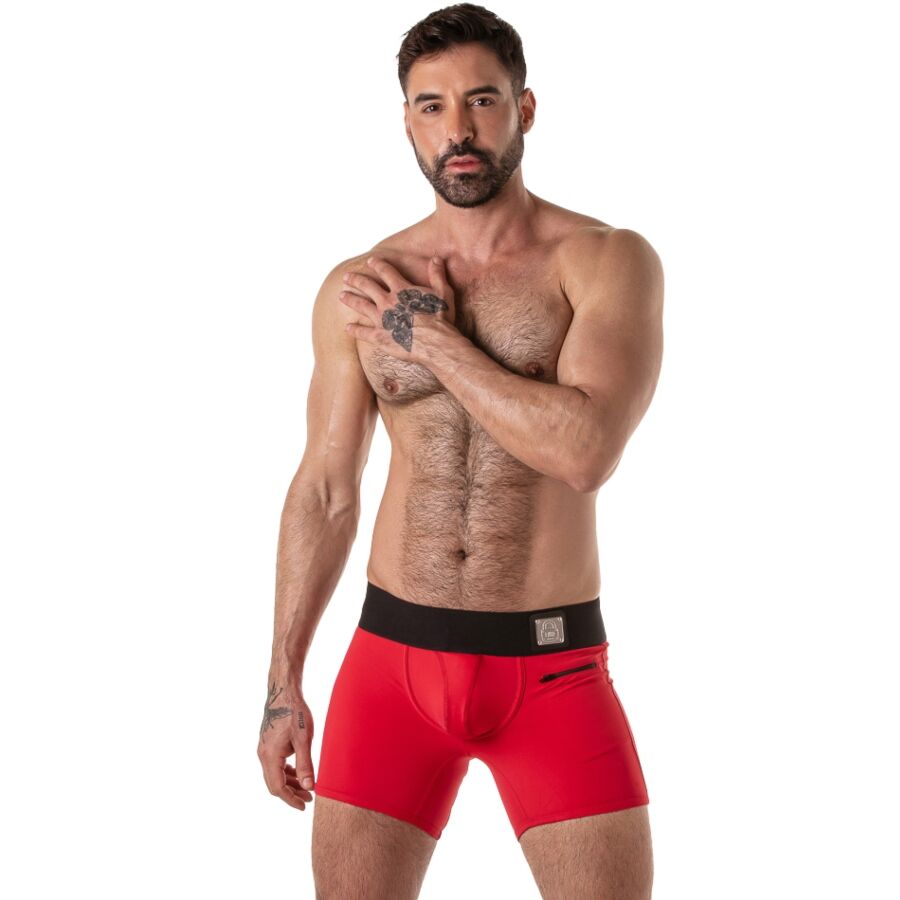 Locker Gear - Wide Waistband Trunk Rojo Xl