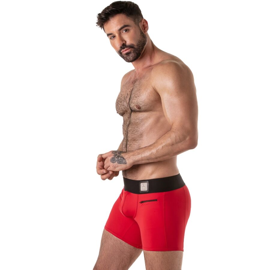 Locker Gear - Wide Waistband Trunk Rojo Xl