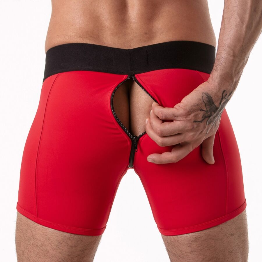 Locker Gear - Wide Waistband Trunk Rojo Xl