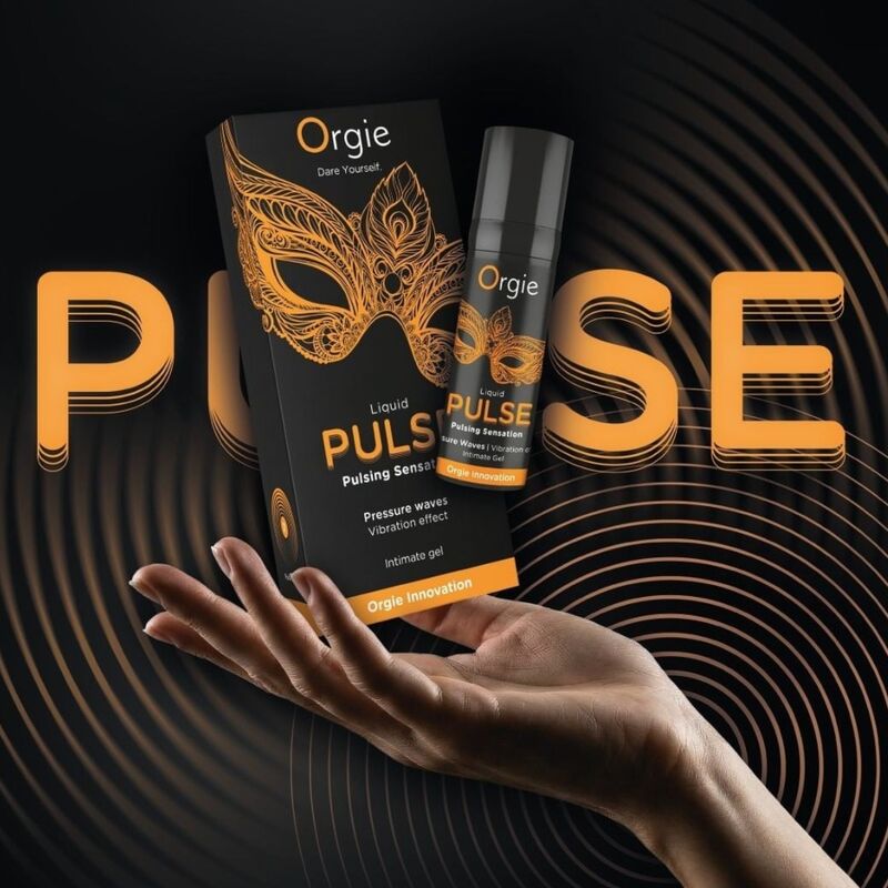 Orgie - Pulse Gel Íntimo Besable Efecto Pulsante 15 Ml